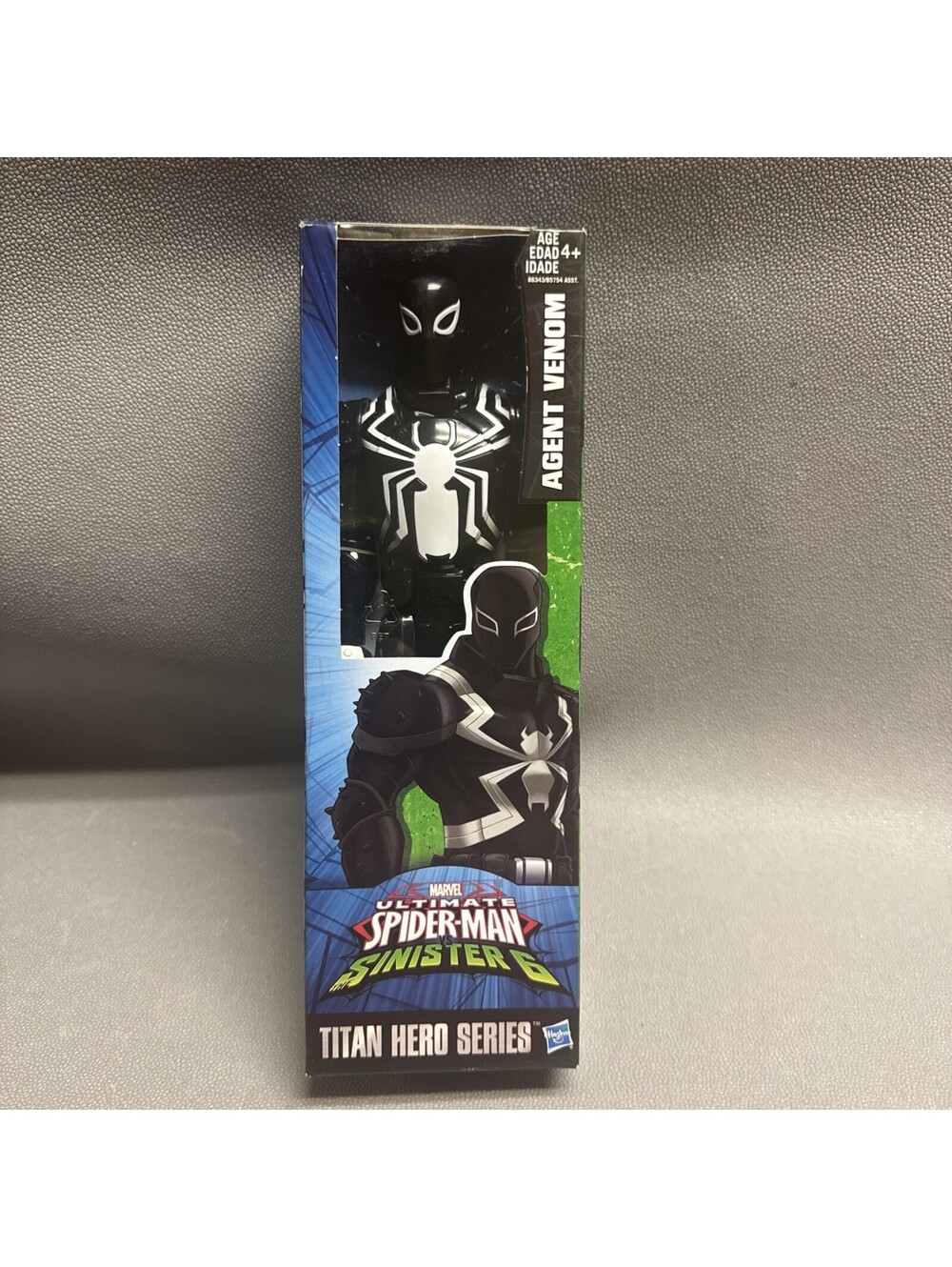 Marvel Hasbro Ultimate Spiderman Sinister 6 Agent Venom 12" Action Figure